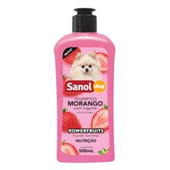 Sanol Shampoo Morango para Cachorro Unidade 500ml