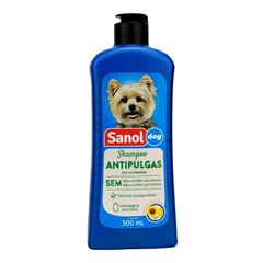 Sanol Shampoo Anti-Pulgas para Cachorro Unidade 500ml