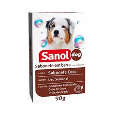 Sanol Sabonete Coco para Cachorro Unidade 90G