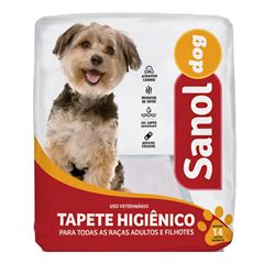 Sanol Tapete Higiênico para Cachorro 14 Unidades
