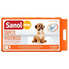 Sanol Tapete Higiênico para Cachorro 30 Unidades