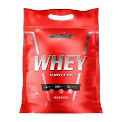 IntegralMedica Whey Morango Pouch 900g