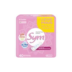 Protetor Diário com Fragrância Sym Pacote 40Unidades