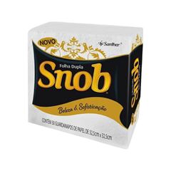 Guardanapo Snob 32,5x32,5cm 50 Folhas