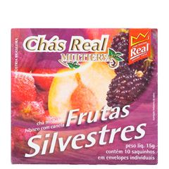 Chás Real Frutas Silvestres Cacheta 5x10x1,5g
