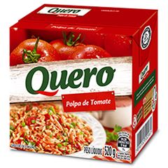 Polpa de Tomate Quero Tetra Pak Caixa 24x520g