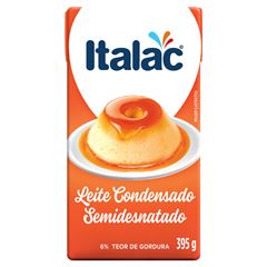Leite Condensado Semidesnatado Italac Caixa 27x395g