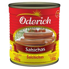 Salsicha Oderich Lata Caixa 24x180g