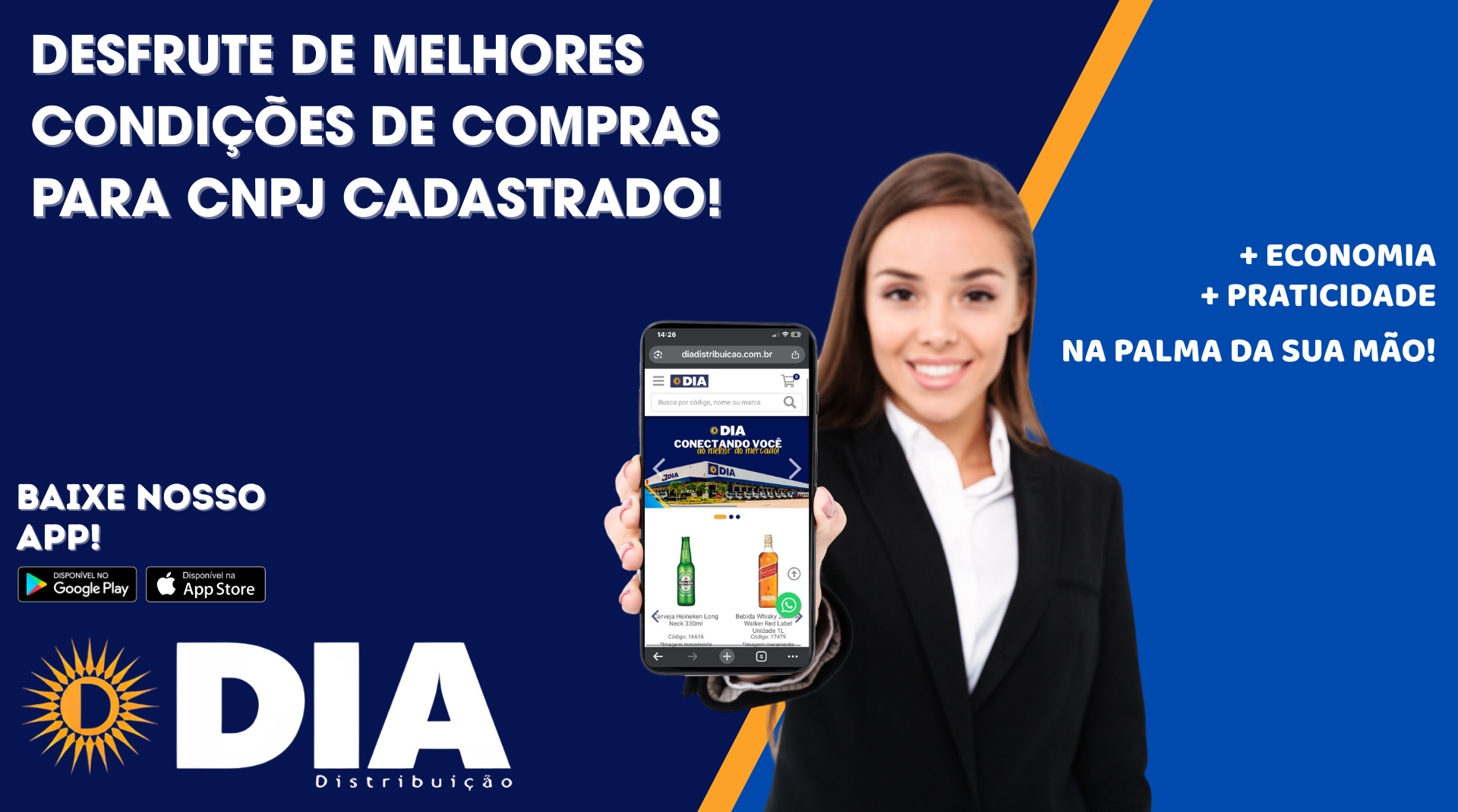 Desfrute das melhores condições 